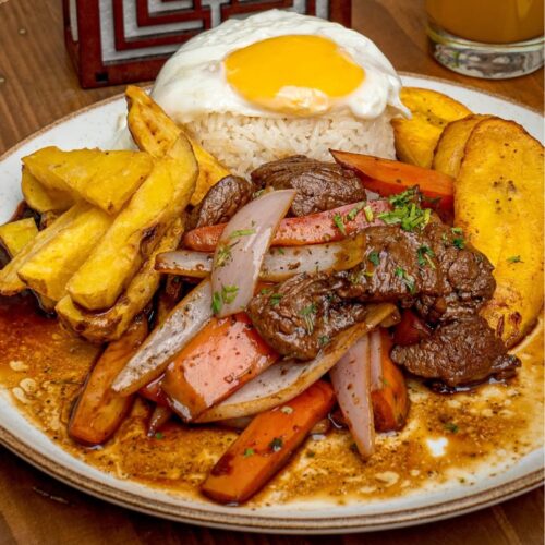 Lomo Saltado a lo Pobre