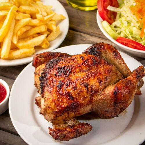 #2 COMBO ROTISSERIE CHICKEN