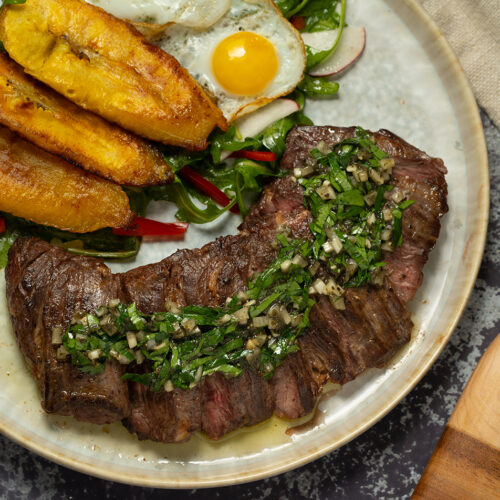 Bistec a lo Pobre
