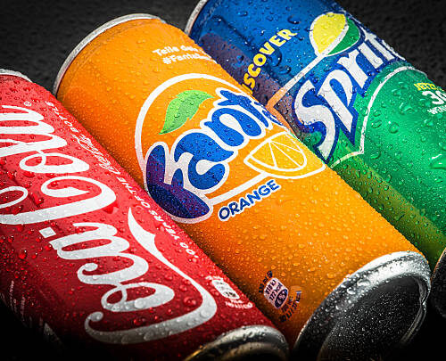 Soda (Coca-Cola, Sprite, Diet Coke, Gingerale)