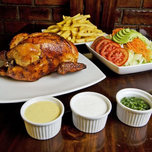 #1 COMBO ROTISSERIE CHICKEN